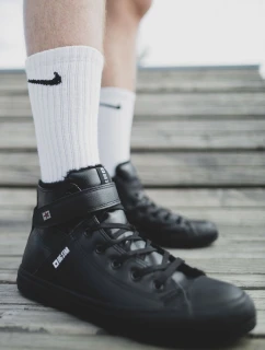 Trampki Męskie Big Star Ocieplane Czarne Y174020FW