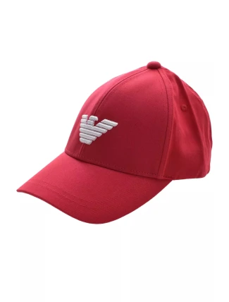 Unisex čiapka 230102 4R500 00074 červená - Emporio Armani