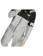 Pánska mikina s kapucňou 849842 04 Grey and black - Puma