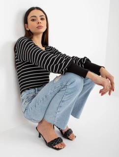 Blúzka RV BZ 8613.15X čierna a biela