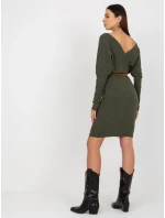 Dámske šaty TW SK BE BQ183.19 khaki - FPrice