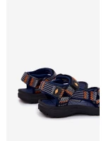 Dziecięce Sandałki Lee Cooper LCW-25-34-3571K Granatowe