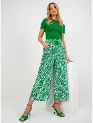 Nohavice D73770R62237A zelená