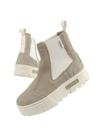 Dámske topánky Mayze Chelsea Suede W 382829 05 grey/white - Puma