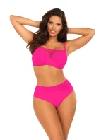 Dámske dvojdielne plavky Fashion 32 S1002N3-2 neon. ružová - Self