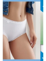 SLOGGI 24/7 BAVLNENÉ ČIPKOVANÉ MIDI NOHAVICE