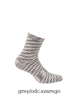 Vytieňované dámske ponožky Wola W84.123