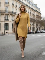 MAJA dámsky sveter žltý FashionStreet MY1901