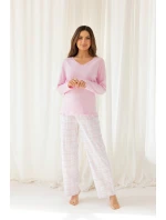 Regina 712 long/r M-XL Z25/26 dámske pyžamo Regina 712 long/r M-XL Z25/26 dámske pyžamo