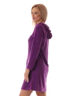 Dámsky župan s kapucňou Bari 3864 sparkling grape - Vestis