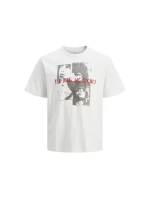 Tričko Jack&Jones Rolling Stones JPRBLUSTONES SS TEE 12284292 WHITE