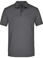 Daiber JN 710 Pánske elastické polo tričko z piké 02.0710 grafitová Daiber JN 710 Pánske elastické polo tričko z piké 02.0710 grafitová