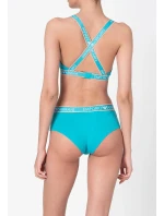 Podprsenka bez kostice 163567 0P317 00383 modrá - Emporio Armani Podprsenka bez kostice 163567 0P317 00383 modrá - Emporio Armani