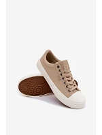 Pánske nízke tenisky TT174115 beige - Big Star