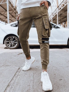 Pánske bojové nohavice béžové FashionStreet UX4308