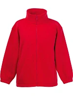 Fruit of the Loom Kids Outdoor Fleece Detská fleecová bunda 16.2511 červená Fruit of the Loom Kids Outdoor Fleece Detská fleecová bunda 16.2511 červená