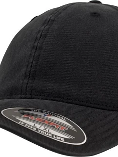 Flexfit 6997 6-panelová čiapka „Dad Hat“ 55.6997 čierna