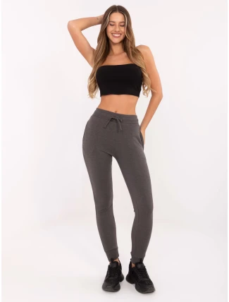 Dámske tepláky B 005 tmavo šedé