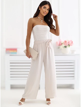 Nohavice CS SP XYS3649.95 svetlo béžová