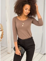 Blúzka RV BZ 4690.11 hnedá