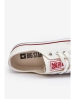 Niskie Trampki Męskie Big Star NN174102 Białe