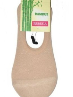 Dámske mokasínové ponožky BAMBUS 1020
