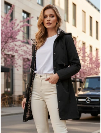 Dámska prechodná bunda FERISSA black FashionStreet TY4871