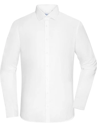 Daiber JN 1372 Popelínová košeľa slim fit s dlhým rukávom 02.1372 biela Daiber JN 1372 Popelínová košeľa slim fit s dlhým rukávom 02.1372 biela