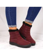 Dámske nepremokavé snehové topánky 9SN26-1467 EVE181C Burgundy - NOVINKY Dámske nepremokavé snehové topánky 9SN26-1467 EVE181C Burgundy - NOVINKY