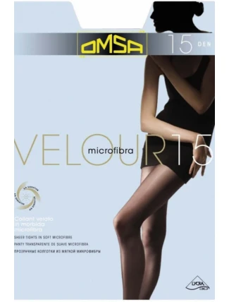 Velúrové pančuchy 15-5