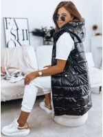Dámska prešívaná vesta LUCI black FashionStreet TY3155