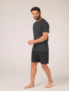 Pánske pyžamo Key MNS 936 A26 cr/r 3XL-4XL