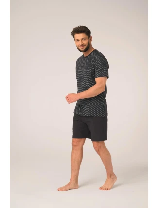 Pánske pyžamo Key MNS 936 A26 cr/r 3XL-4XL
