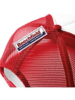 Beechfield B 645B Detská 5-panelová sieťovaná čiapka s kšiltom 53.645B classic red/white