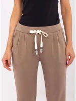 Nohavice DHJ SP 9283.83P hnedé