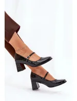 Dámske lodičky 9689 black - Krok vo veľkom štýle Dámske lodičky 9689 black - Krok vo veľkom štýle
