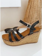 Dámske sandále SUMMERUP black FashionStreet ZY0988 Dámske sandále SUMMERUP black FashionStreet ZY0988