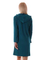 Dámsky župan s kapucňou Bari 3864 deep lagoon - Vestis