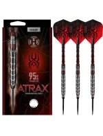 Šípky Harrows Atrax 95% s oceľovým hrotom