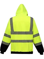 Mikina s kapucňou Yoko HVK 07 Hi-Vis 79.VK07, žltá/námornícka modrá Mikina s kapucňou Yoko HVK 07 Hi-Vis 79.VK07, žltá/námornícka modrá