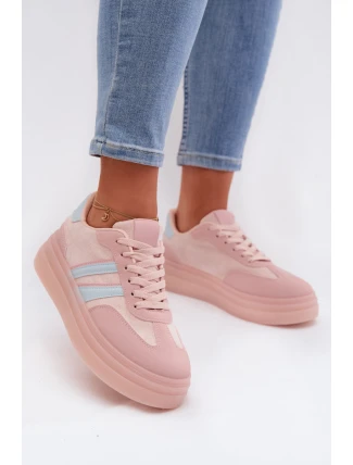 Dámské tenisky na platformě Růžové Galleria