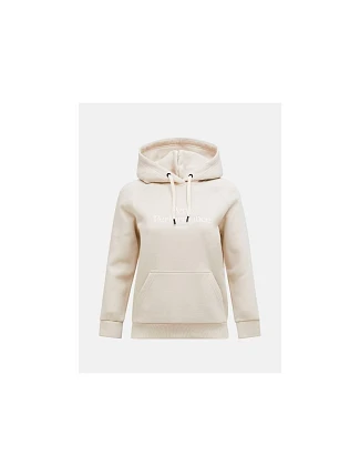 Dámska mikina PEAK PERFORMANCE W Original Hood, béžová farba Dámska mikina PEAK PERFORMANCE W Original Hood, béžová farba