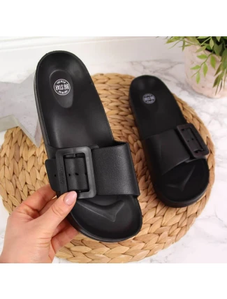 Big Star W FF274A389 plážové žabky black