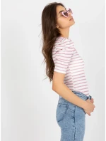 Blúzka FN BZ 4591.06P bielo-ružová