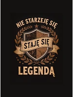 Pánske tričko I DON'T GET OLD TO BE A LEGEND čierna NX0109R Pánske tričko I DON'T GET OLD TO BE A LEGEND čierna NX0109R