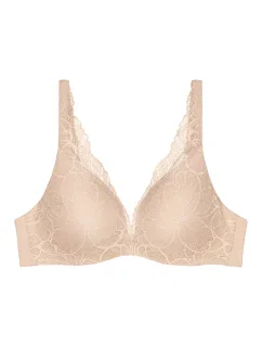 Dámska podprsenka Body Make-Up Illusion Lace WP - BROWN - TRIUMPH BROWN - TRIUMPH