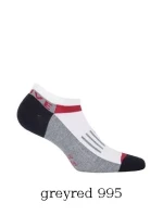 Pánske členkové ponožky Wola Sportive W91.1N3 Ag + vzor