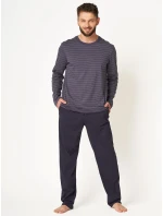Pánske pyžamo Key MNS 304 B24 long/r M-2XL Pánske pyžamo Key MNS 304 B24 long/r M-2XL