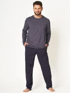 Pánske pyžamo Key MNS 304 B24 long/r M-2XL