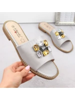 S.Barski W OLI262B žabky so strieborným zirkónom S.Barski W OLI262B žabky so strieborným zirkónom